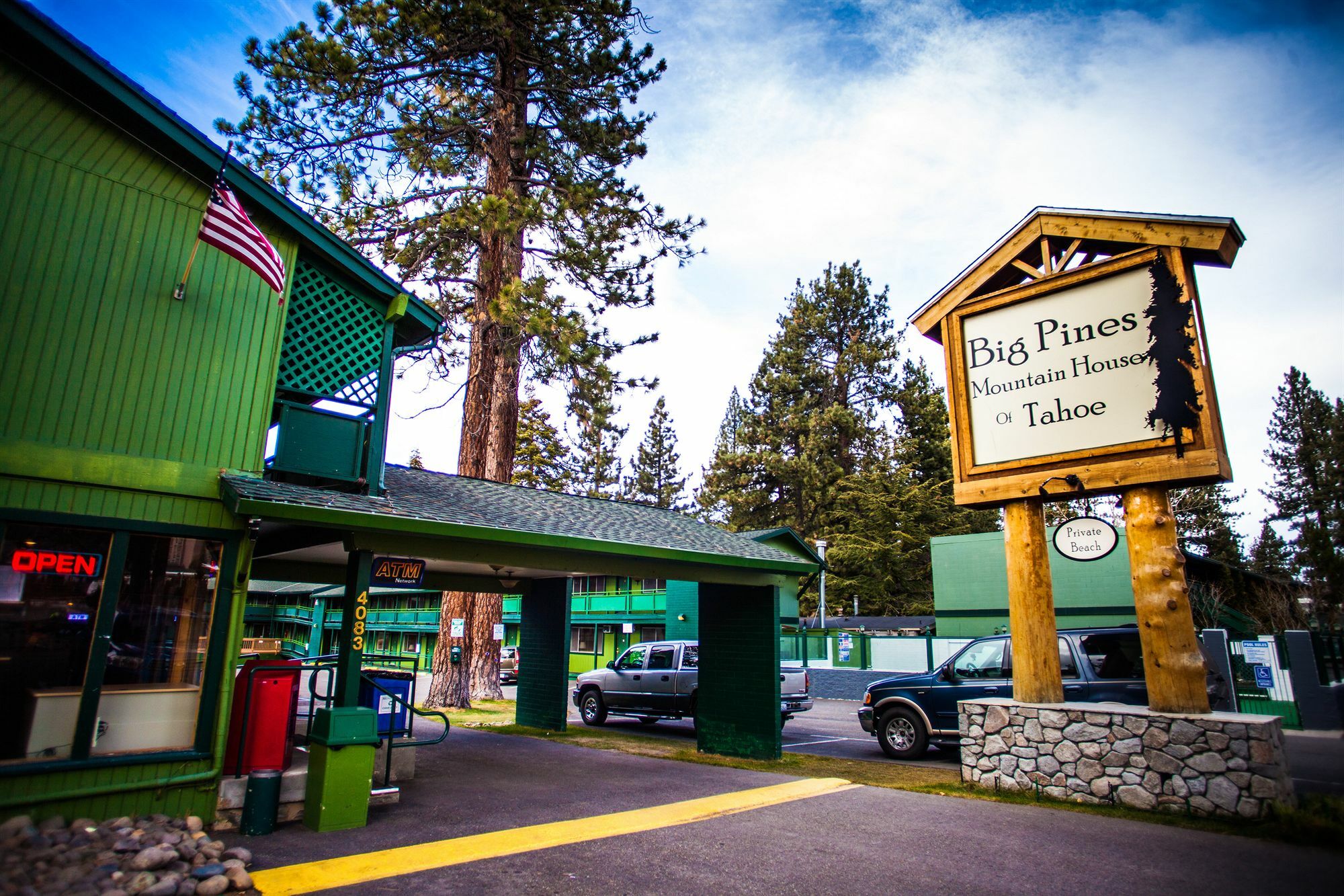 Big Pines Mountain House Motel South Lake Tahoe Bagian luar foto